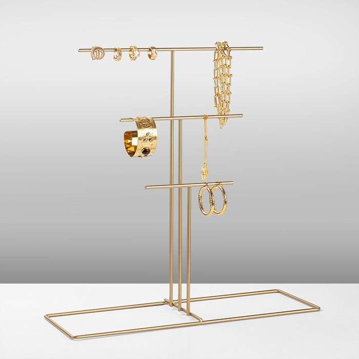 Aberto Design TK-006 Organizador de Joyero de Metal Dorado Aberto Design TK-006 Organizador de Joyero de Metal Dorado